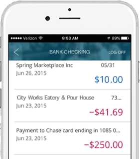 spring phone example